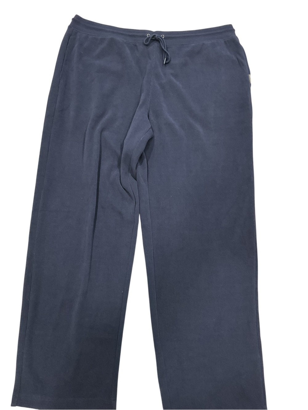 Eddie Bauer Navy Fleece Joggers with Drawstring XXL